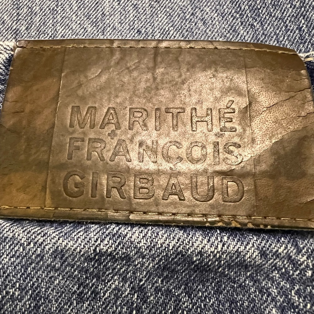 Marithe Francois Girbaud Blue Jeans